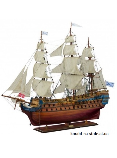 Чертёж модели Корабля Sv Pavel / Святой Павел (1794) для сборки и историческая справка