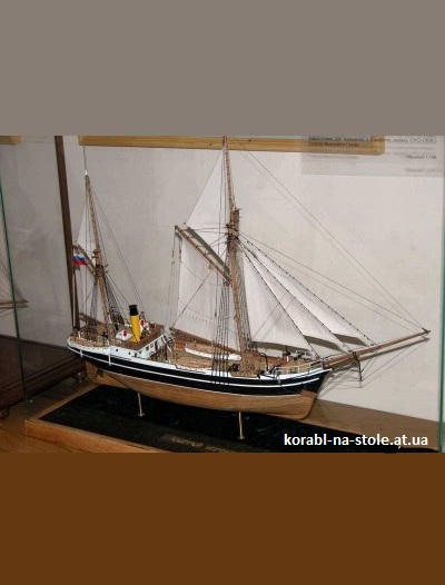 Чертёж модели Шхуны Святой мученик Фока / Saint Martyr Foka (1870) для сборки и историческая справка