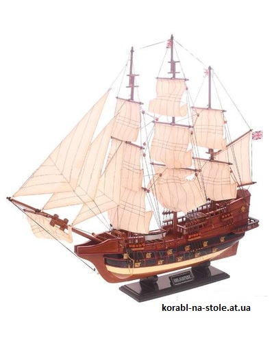 Чертёж модели Фрегата HMS Serapis / Серапис (1779) для сборки и историческая справка