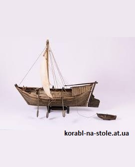 Чертёж модели Сибирский и морской коч / Siberian kotch (XVII) для сборки и историческая справка