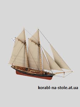 Чертёж модели Императорской яхты Королева Виктория (1845) для сборки и историческая справка