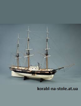 Чертёж модели Колесного парохода Savannah / Саванна (1818) для сборки и историческая справка