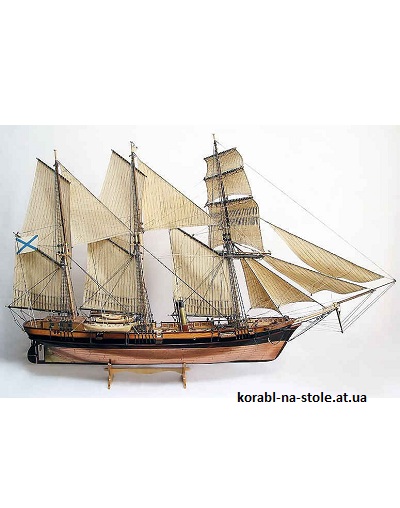 Чертёж модели Клипера Опричник (1880) для сборки и историческая справка