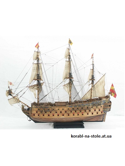 Чертёж модели Корабля San Felipe / Сан-Фелипе (1690) для сборки и историческая справка