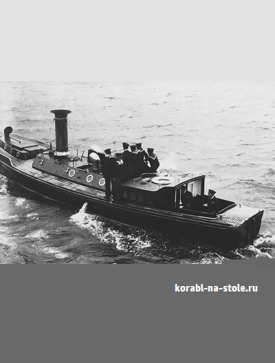 Чертёж модели Паровой пинасы / Steam pinnace (1900) для сборки и историческая справка