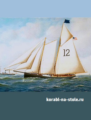 Чертёж модели Шхуны Американ Сноу / schooner American Snow (1810) для сборки и историческая справка