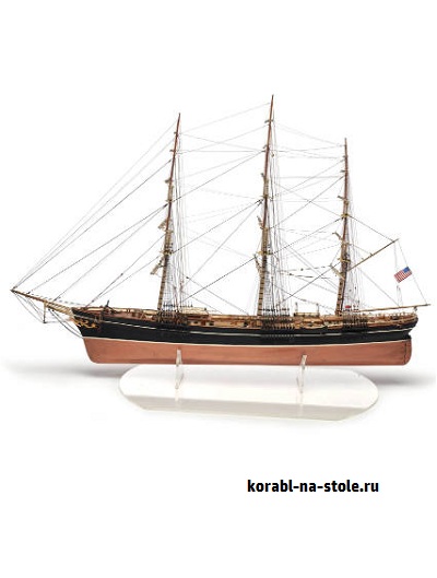 Чертёж модели Клипера Соверен оф зе Сис / clipper Sovereign of the Seas (1853) для сборки и историческая справка