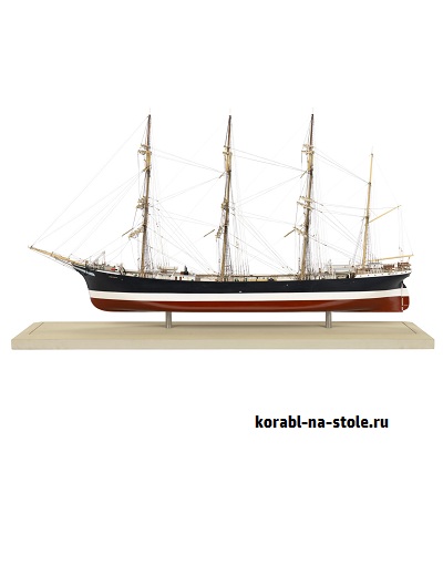 Чертёж модели Барка Поммерн / barque POMMERN (1906) для сборки и историческая справка