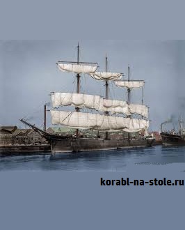 Чертёж модели Барка Эразмо / barque Erasmo (1903) для сборки и историческая справка