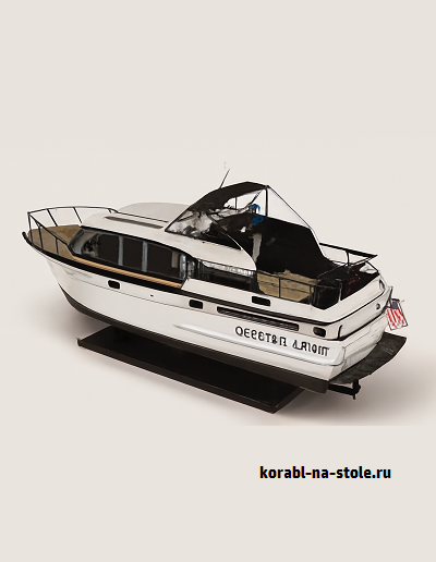 Чертёж модели Моторного круизера Констеллейшн / motorcruiser CONSTELLATION для сборки и историческая справка