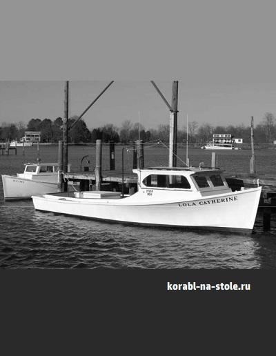 Чертёж модели Рыболовецкого судна Лола Кэтрин / fishingboat LOLA CATHERINE для сборки и историческая справка