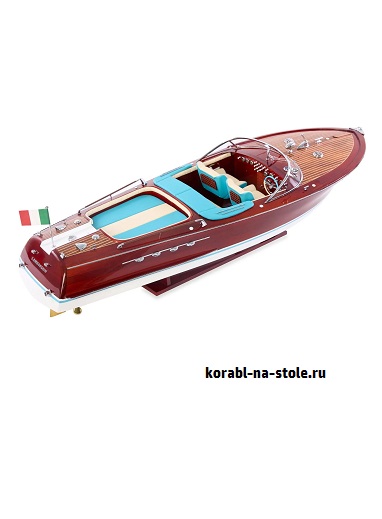 Чертёж модели Чертёж модели Скоростного катера / runaboat RIVA AQUARAMA (VER.2) для сборки и историческая  для сборки и историческая справка
