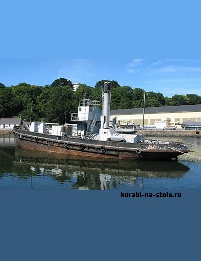 Чертёж модели Парового водовоза Онди / Steam Water tanker Ondee (1935) для сборки и историческая справка