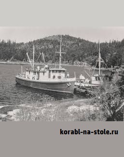 Чертёж модели Миссионерского судна Колумбия / missionboat COLUMBIA для сборки и историческая справка