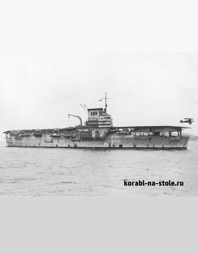 Чертёж модели Авианосца Берн / aircraft carrier Bern (1927) для сборки и историческая справка