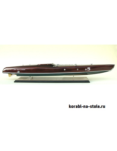 Чертёж модели Гоночного катера Беби Бутлеггер / speedboat BABY BOOTLEGGER для сборки и историческая справка
