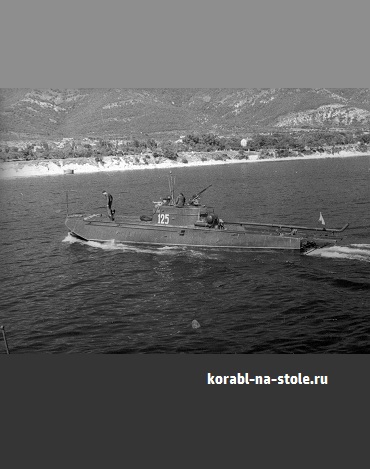 Чертёж модели Торпедный катер Г-5 / Torpedo boat G5 (1943) для сборки и историческая справка