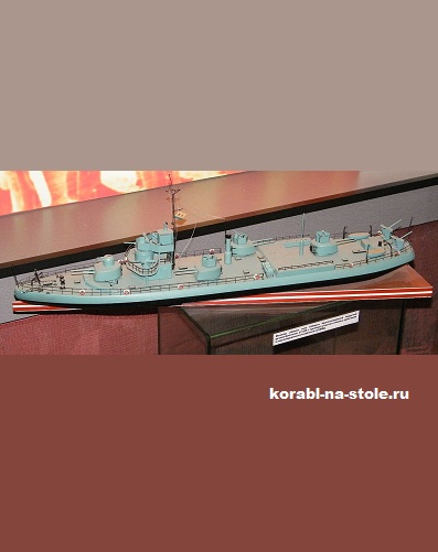 Чертёж модели Монитора Ленин / Monitor Lenin Storm (1921) для сборки и историческая справка