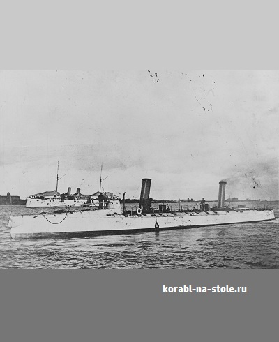 Чертёж модели Торпедного катера Эриксон / torpedoboat USS ERICSON для сборки и историческая справка