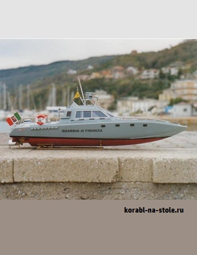 Чертёж модели Патрульного катера Драго В4000 / Patrol boat Drago V4000 для сборки и историческая справка
