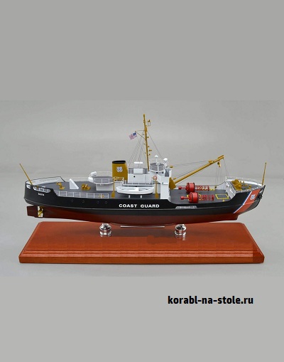 Чертёж модели Буепостановщика Береговой охраны / coastguard USCG BUOY TENDER для сборки и историческая справка