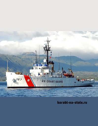 Чертёж модели шакла береговой охраны США / coastguard USCG SHACKLE ARS для сборки и историческая справка