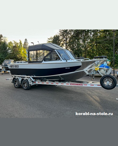 Чертёж модели Каютного катера / cabincruiser SEA WAHK 21 своими руками