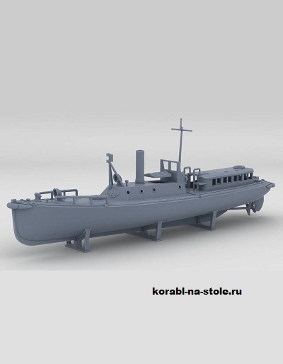 Чертёж модели 17-метрового адмиральского катера Япония / 17M admiral cutter Japan для сборки и историческая справка