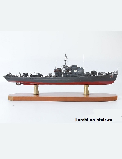 Чертёж модели Сторожевого корабля Большой охотник / costaguard USSR для сборки и историческая справка