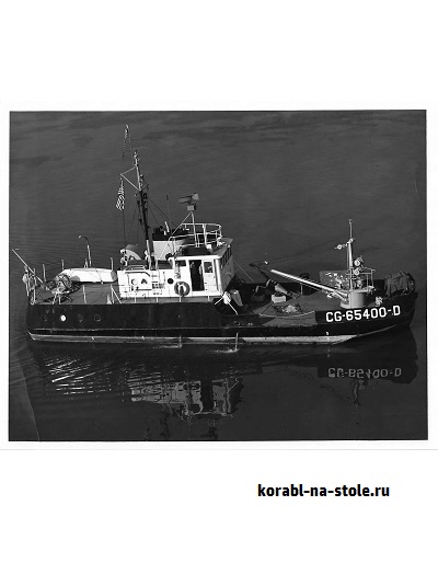 Чертёж модели Катера Береговой охраны США USCG 65303 / coastguard USCG 65303 для сборки и историческая справка