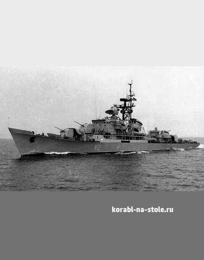 Чертёж модели Сторожевого корабля Марс / costaguard MOSCOW для сборки и историческая справка