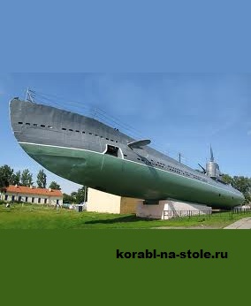 Чертёж модели Подводной лодки Д-3 Красногвардеец / Submarine D3 Krasnogvardeec (1931) для сборки и историческая справка