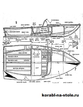 Чертёж модели Моторной лодки PM38 14 / hydroboat PM38 14 своими руками