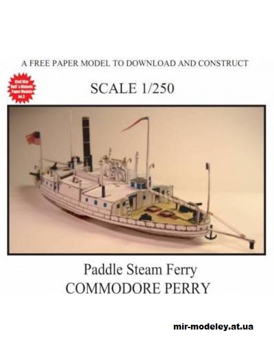 USS Commodore Perry (Magnus Mörck 03) [Models n' Moore] из бумаги
