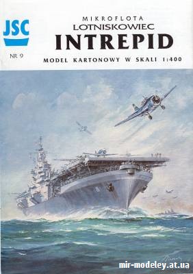 USS Intrepid CV-11 (JSC 009) из бумаги