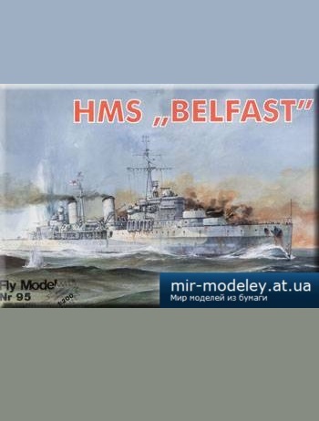 HMS "Belfast" [Fly Model 095] из бумаги