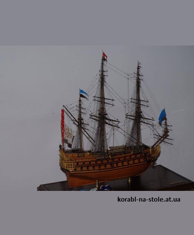 Чертёж модели Корабля Le Phenix / Феникс (1664) для сборки и историческая справка