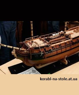 Чертёж модели Фрегата Le Mercure / Меркурий (1743) для сборки и историческая справка