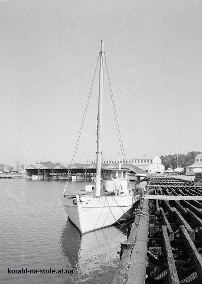 Чертёж модели Рыбацкого бугая Louise Travers / Луиза Трэверс (1896) для сборки и историческая справка