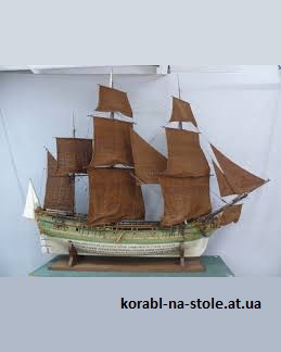 Чертёж модели Фрегата L'Aurore / Аврора (1765) для сборки и историческая справка