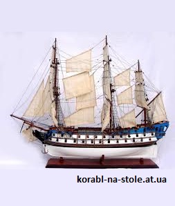 Чертёж модели Фрегата Le Protecteur / Протектёр (1793) для сборки и историческая справка