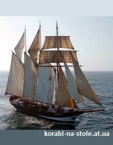 Чертёж модели Шхуны Oosterschelde / Оостершельде (1918) для сборки и историческая справка