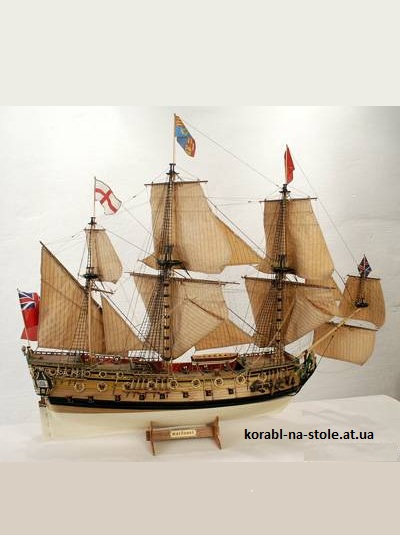 Чертёж модели Корабля Mordaunt / Мордо́нт (1681) для сборки и историческая справка