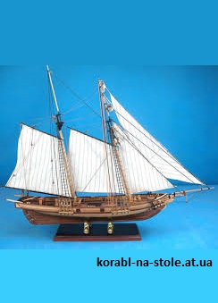 Чертёж модели Шхуны New Port / Нью-Порт (1800–1830) для сборки и историческая справка