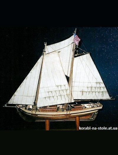 Чертёж модели Шхуны Swift / Свифт (1805) для сборки и историческая справка