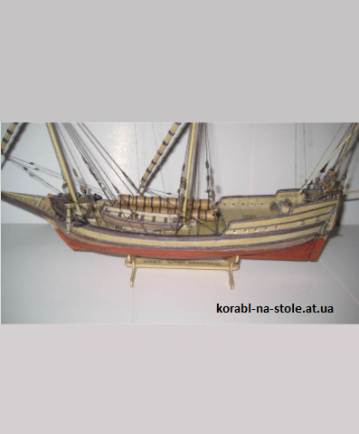 Чертёж модели Пинка Pinco Genevese (XVII - XIX) для сборки и историческая справка