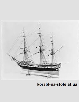 Чертёж модели Фрегата USS Raleigh / Роли (1776) для сборки и историческая справка