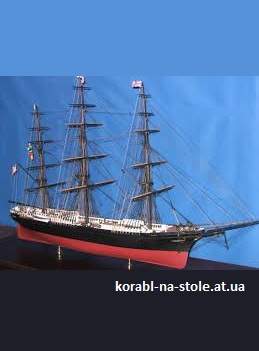 Чертёж модели Клипера Red Jacket / Ред Джекет (1853) для сборки и историческая справка