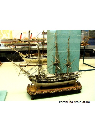 Чертёж модели Фрегата Pallas / Паллас (1757) для сборки и историческая справка