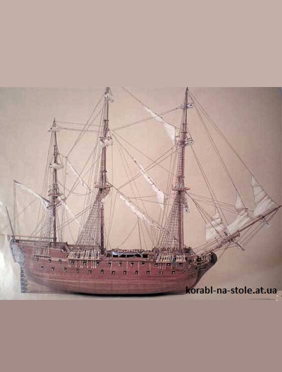 Чертёж модели Линейного корабля Nuestra Senora de la Asuncion / Нуэстра Сеньора де ла Асунсьон (1778) для сборки и историческая справка